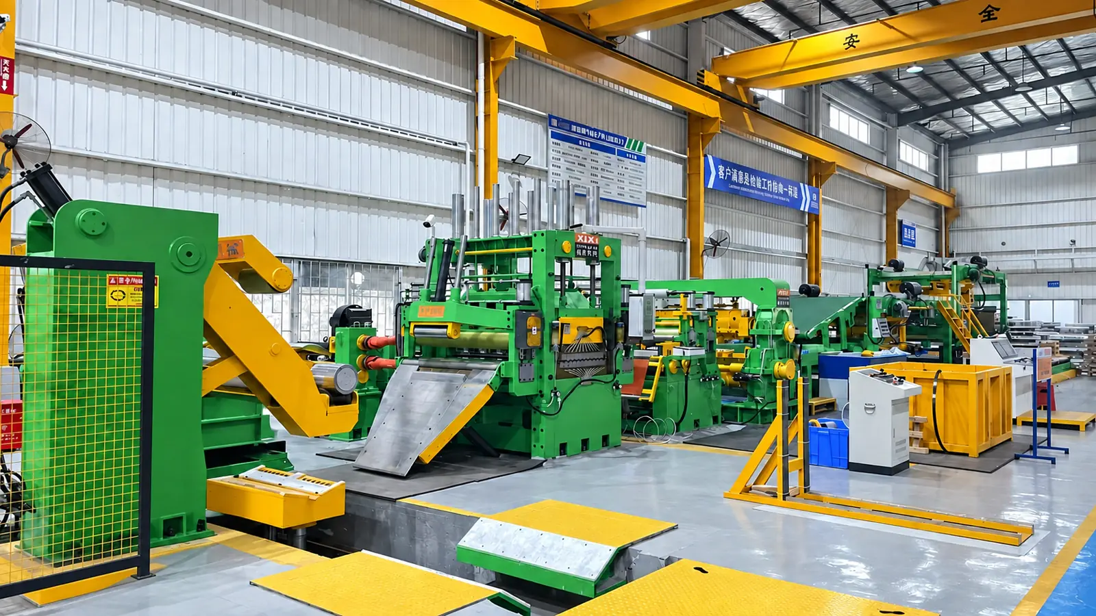 Dây chuyền cắt xả cuộn — cắt quay 1350 — ảnh thực tế XIONGJIN — hình 2
