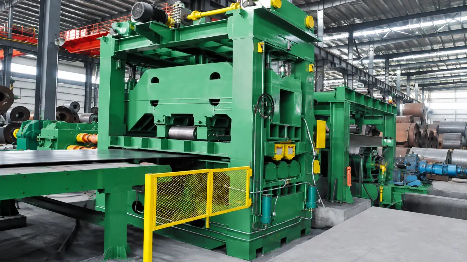 Dây chuyền nắn phẳng & cắt xả tấm dày H-25-2200NC