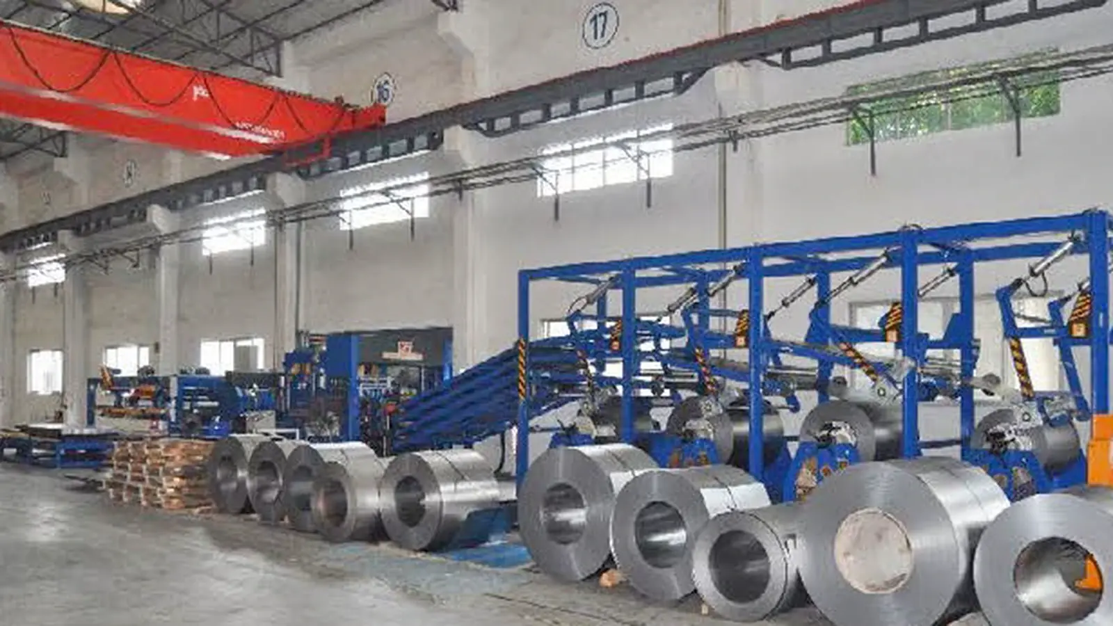 Hệ thống kho thông minh xử lý cuộn thép